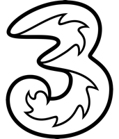 Tre logotyp